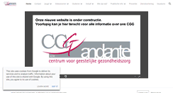 Desktop Screenshot of andante.be